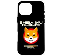 Un Millionnaire de Shiba Inu Charge Une cryptomonnaie Shiba Amusante Coque pour iPhone 16 Pro Max