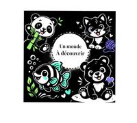 Un monde à découvrir: Livre contraste bébé 0-12 mois