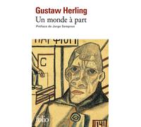 Gustaw Herling – Un monde à part – Poche – Gallimard