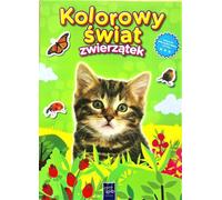 Un monde coloré d'animaux. Chaton - Arrangement collectif (Bücher mit Aufklebern auf Polnisch)