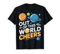 Un Monde Hors du commun Encourage Space Beer Design T-Shirt