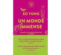 Un monde immense Ed Yong (Auteur), Corinne Smith (Traduction)
