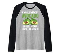Un Monde sans Avocat n'est Pas Un Monde dans lequel Je Veux Vivre Manche Raglan