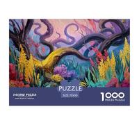 Un Monde sous-Marin Fantastique Puzzle 1000 Pièces Adultes intéressant Puzzles 1000 Pièce Durable Jeux De Puzzle Décor À La Maison 70x50cm/1000pcs