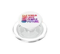 Un Monde, Un Amour, Un Peuple, Un Avenir PopSockets PopGrip pour MagSafe