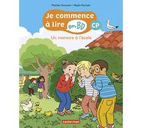 Je Commence À Lire En Bd - Cp - Un Monstre À L'école