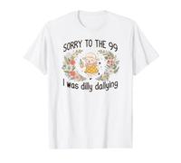 Un Mouton chrétien drôle, désolé pour Les 99 Ans, j'étais Dilly Dallying T-Shirt Graphique avec Valeur