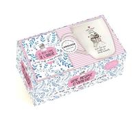 Un mug, un café, une heure pour papoter + 1 mug + 1 carnet de - Collectif - Larousse - Coffret - Jeux livres objets