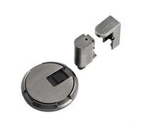 Un must have pour chaque maison, cet appareil résistant au vent à fixer au sol maintient votre espace de vie sûr et serein (gris)