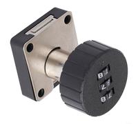 Un must have pour chaque propriétaire de maison - Loquets de verrouillage robustes avec mot de passe et cadenas sécurisé (3#)