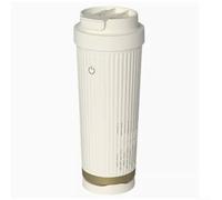 Un must have pour les voyages, cette tasse chauffante intelligente offre plus de commodité quand il s'agit de profiter de boissons (blanc)