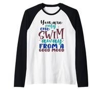 Un Nageur n'est qu'à Une baignade de Good Mood Swimming Manche Raglan