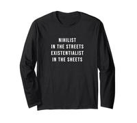 Un nihiliste dans la rue, un existentialiste dans les draps Manche Longue