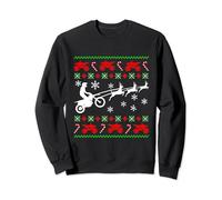 Un Noël affreux Dirt Bike Moto Enduro Motocross Cadeau Sweatshirt