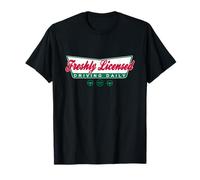 Un Nouveau permis de Conduire a passé Un Test de Conduite fraîchement licencié T-Shirt