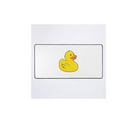 Un NOUVEAU tapis de bureau canard en caoutchouc maléfique
