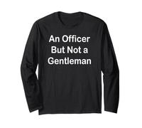 Un Officier mais Pas Un Gentleman Manche Longue