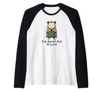 Un Opossum drôle, Je suis épuisé, MLord Medieval Manche Raglan
