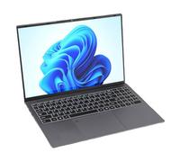 Un Ordinateur Portable de 16 Pouces avec 16 Go de RAM et 4 Processeurs de Base, Grande capacité de Stockage, 2,4 G 5g WiFi BT4.2 USB3.0, Déverrouillage des Empreintes Digitales pour Une