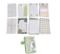 Un organiseur à 7 autocollants pour carnet de notes à quatre feuilles - Collectionnez un album - Porte-autocollants