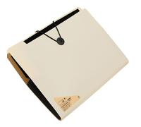 Un organiseur de fichiers accordéons avec fermeture élastique multicouche extensible trieur dossier dossier organiseur de documents