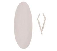 Un Os de seiche blanc 15 cm avec support pour oiseaux - Flamingo