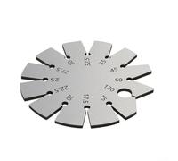Un outil fiable en acier inoxydable parfait pour des mesures d'angle rapides allant de quinze degrés à cent vingt degrés
