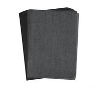 Un outil indispensable, 100 pièces de papier transfert carbone parfaitement adapté pour diverses applications artistiques (noir)