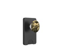Un ovni alligator fait sursauter une rencontre amusante de science-fiction extraterrestre vintage PopSockets PopWallet pour MagSafe