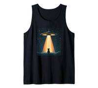 Un OVNI Fait Monter Un Chat pour s'amuser dans l'univers Débardeur