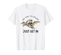 Un Panda n'a Pas Le Temps d'expliquer Le mème d'un Dinosaure T-Shirt Graphique avec Valeur