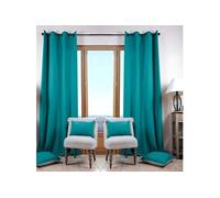 Un panneau de Rideau tamisant à oeillets - Celadon