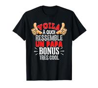 Un Papa Bonus Très Cool | Beau Père Cadeau T-Shirt