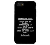 Un papa et une maman drôles piratent tout est difficile, parentalité sarcastique Coque pour iPhone SE (2020) / 7 / 8