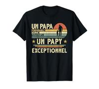 Un Papa Formidable donne toujours un Papy Exceptionnel Papa T-Shirt