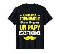 Un Papa Formidable Donne Toujours Un Papy Exceptionnel T-Shirt