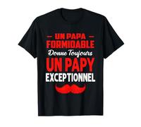 Un Papa Formidable Donne Toujours Un Papy Exceptionnel T-Shirt