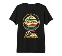 Un Papa Formidable Donne Toujours Un Papy Papi Grand-Père T-Shirt Haut de Gamme