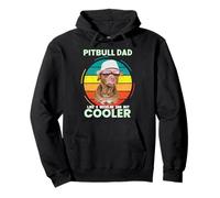 Un Papa Pitbull comme Un père Normal mais Plus Cool pour la fête des pères Sweat à Capuche