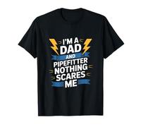 Un Papa tuyauteur drôle Qui Dit Que Rien ne me Fait Peur T-Shirt