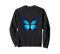 Un Papillon Bleu Sweatshirt