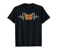 Un Papillon monarque Qui Bat comme Mon Rythme Cardiaque T-Shirt