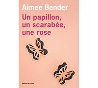 Un papillon, un scarabée, une rose