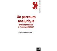Un parcours analytique Christine Bouchard (Auteur)