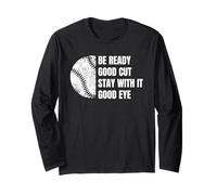 Un Parent Amusant de Baseball Dit « Good Cut, Soyez prêt, Lieutenant ». Manche Longue