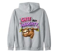 Un Paresseux Mignon mais méchant, drôle, Humoristique et effronté Sweat à Capuche