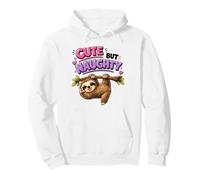 Un Paresseux Mignon mais méchant, drôle, Humoristique et effronté Sweat à Capuche