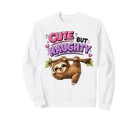 Un Paresseux Mignon mais méchant, drôle, Humoristique et effronté Sweatshirt