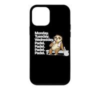 Un Paresseux Rigolo Accro Au Padel Coque pour iPhone 12 Mini