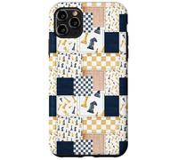 Un Participant à Un Concours de Joueurs d'échecs Patchwork Adore Jouer au Plateau Coque pour iPhone 11 Pro Max